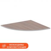 Сегмент Easy B 90 град. 904326 темный дуб/серый (560)