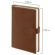 Ежедневник датированный 2026, А5, 143х218 мм, BRAUBERG "Journal", под кожу, застежка, держатель для ручки, органайзер, коричневый, 117383