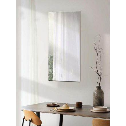 Зеркало МИР_настенное с фацетом 600Х1200 (107Ф) прямоугольное Зеркало МИР_настенное с фацетом 600Х1200 (107Ф) прямоугольное