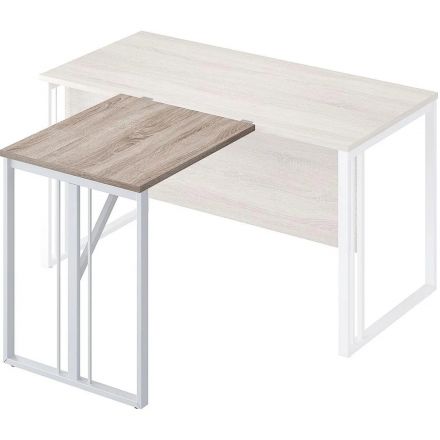 Брифинг Комус Мебель К-Loft Director 241B002 700х600х752 дуб сон темн/белый