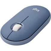 Мышь компьютерная Logitech WRL PEBBLE M350 BLUE 910-006655