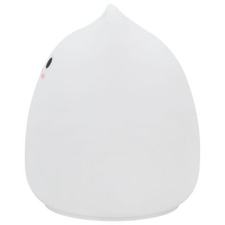 Ночник силиконовый LED "Котик" 90x89x102 мм, белый свет/RGB, таймер, USB, аккумулятор 400 мАч, DASWERK (ДАСВЕРК), 238935