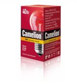 Лампа накаливания Camelion 40/A/CL/E27 40Вт Е27 гр
