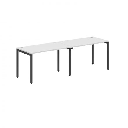 Стол 2-х местный XWST 2470 Белый/Антрацит 2406х700х750 XTEN-S Стол 2-х местный XWST 2470 Белый/Антрацит 2406х700х750 XTEN-S