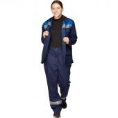 Костюм рабочий летний л05-КБР жен син/вас (р.48-50) 158-164 (Арсенал-СП) Костюм рабочий летний л05-КБР жен син/вас (р.48-50) 158-164 (Арсенал-СП)