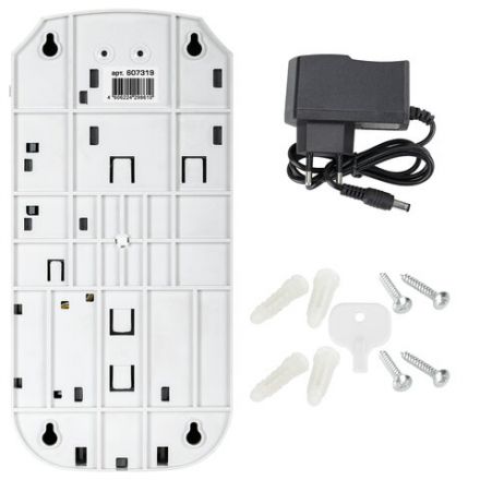 Дозатор для жидкого антисептика LAIMA CLASSIC, СЕНСОРНЫЙ, 1 л, спрей, с блоком питания, 607319 Дозатор для жидкого антисептика LAIMA CLASSIC, СЕНСОРНЫЙ, 1 л, спрей, с блоком питания, 607319