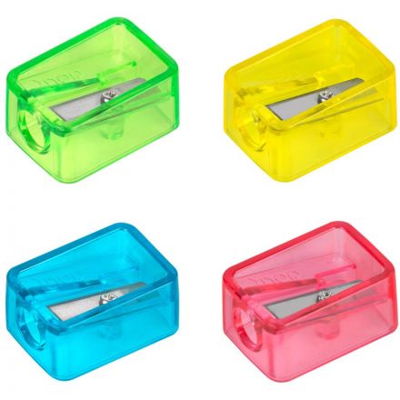 Точилка ручная Deli, 1 отверстие, пластик, стальное лезвие, ассорти Точилка ручная Deli, 1 отверстие, пластик, стальное лезвие, ассорти