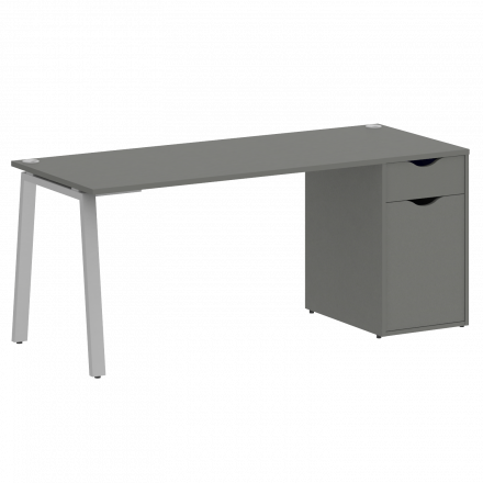 Home Office Стол письменный VR.SP-3-178.1.A Металлик/Серый металл 1780*720*750