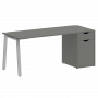 Home Office Стол письменный VR.SP-3-178.1.A Металлик/Серый металл 1780*720*750
