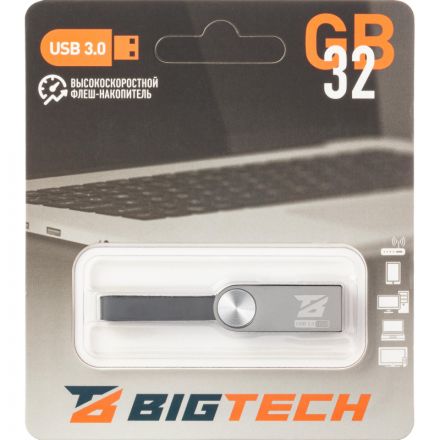 Флеш-память BigTech UFD018, USB3.0, 32GB Флеш-память BigTech UFD018, USB3.0, 32GB
