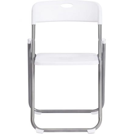Стул складной FOLDER (mod. 3017H) мет, 49x46.5x73.5, бел/сер
