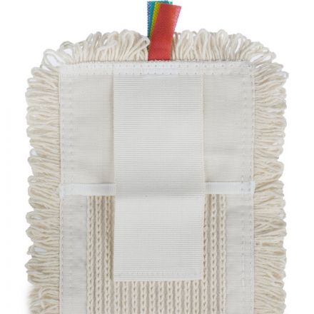 Насадка МОП Luscan 40x11см х/б тафтинг карман/ухо бежевая