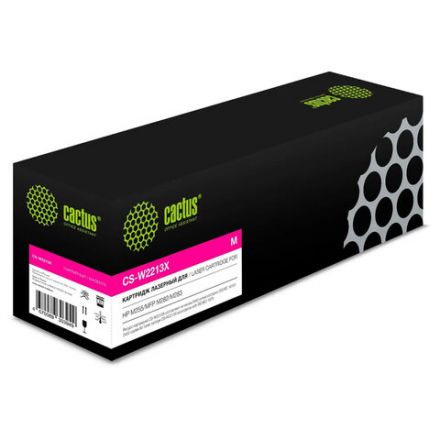 Картридж лазерный CACTUS (CSP-W2213X) для HP M255/MFP M282/M283, пурпурный, ресурс 2450 страниц Картридж лазерный CACTUS (CSP-W2213X) для HP M255/MFP M282/M283, пурпурный, ресурс 2450 страниц