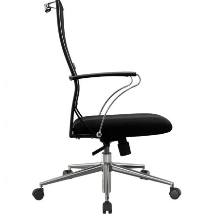 Кресло MT_Sit Air-180/Km00/Wh00/K15cL(M09.B23.G18.W01),черный, хром Кресло MT_Sit Air-180/Km00/Wh00/K15cL(M09.B23.G18.W01),черный, хром