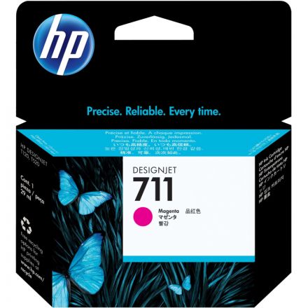 Картридж струйный HP 711 CZ131A пурпурный оригинальный