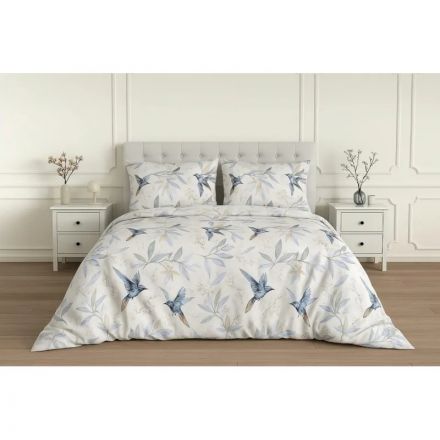 Постельное белье 1,5сп бязь набивная 120г/м2 (нав.70х70 2шт.), Колибри Постельное белье 1,5сп бязь набивная 120г/м2 (нав.70х70 2шт.), Колибри