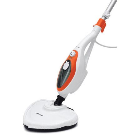 Паровая швабра KITFORT KT-1004-3, 1500 Вт, 1 бар, объем 0,35 л, оранжевая Паровая швабра KITFORT KT-1004-3, 1500 Вт, 1 бар, объем 0,35 л, оранжевая