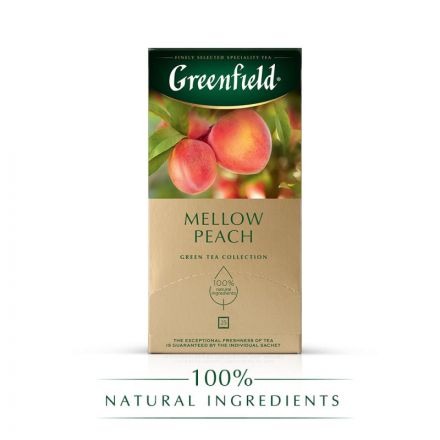 Чай Greenfield Mellow Peach зел, 25пак 1389-10