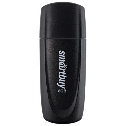 Флеш-диск 8 GB SMARTBUY Scout USB 2.0, черный, SB008GB2SCK Флеш-диск 8 GB SMARTBUY Scout USB 2.0, черный, SB008GB2SCK