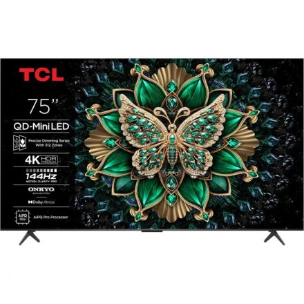Телевизор TCL 75C6K, Mini LED, смарт Телевизор TCL 75C6K, Mini LED, смарт