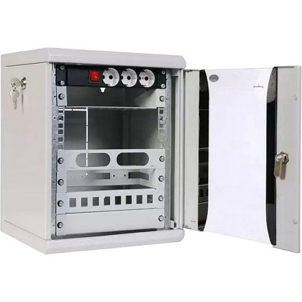 Шкаф настенный телеком. ЦМО 10 12U, (350х255) (ШРН-12.255-10) Шкаф настенный телеком. ЦМО 10 12U, (350х255) (ШРН-12.255-10)