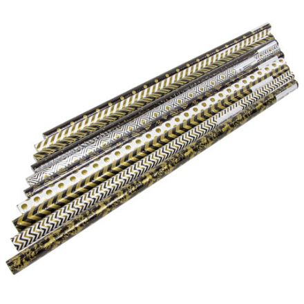 Бумага упаковочная подарочная мелованная "Golden pattern", 70x100 см, 10 дизайнов ассорти, ЗОЛОТАЯ СКАЗКА, 591912 Бумага упаковочная подарочная мелованная "Golden pattern", 70x100 см, 10 дизайнов ассорти, ЗОЛОТАЯ СКАЗКА, 591912