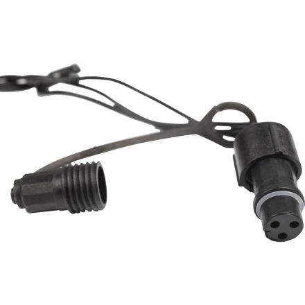 Гирлянда светодиодная Нить управл. 20м 200LED ТЕПЛЫЙ БЕЛЫЙ IP65,303-146