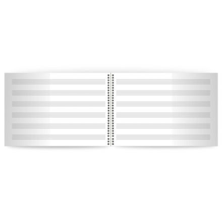 Тетрадь для нот А4, 24 л, обложка мелованный картон, горизонтальная, на гребне, BRAUBERG, "Котики", 404641 Тетрадь для нот А4, 24 л, обложка мелованный картон, горизонтальная, на гребне, BRAUBERG, "Котики", 404641