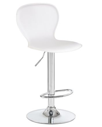Стул барный DOBRIN ELISA, белый Стул барный DOBRIN ELISA, белый