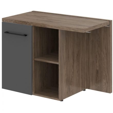 Тумба MORRIS TREND приставная MCRT1055(L) 1000х550х750 Антр./Кария Пальмира