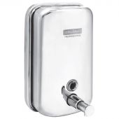 Диспенсер для жидкого мыла OfficeClean Professional, наливной, механический, нержавеющая сталь, 1л Диспенсер для жидкого мыла OfficeClean Professional, наливной, механический, нержавеющая сталь, 1л