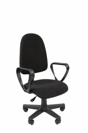 Офисное кресло Стандарт Престиж Россия ткань С-3 черный