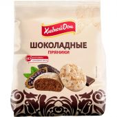 Пряники Хлебный Дом шоколадные узоры, 300г