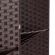 Ширма с полками Secret De Maison NICE (mod. TT-RD007), сосна+бумажный жгут, 200*180, Орех (Walnut)