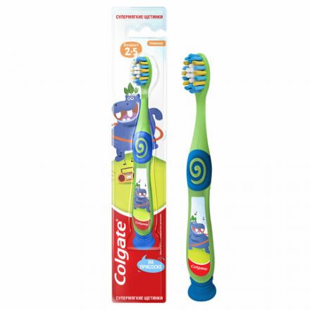 Зубная щетка детская (2-5 лет) COLGATE, супер мягкая, 8718951414181 Зубная щетка детская (2-5 лет) COLGATE, супер мягкая, 8718951414181