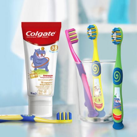 Зубная щетка детская (2-5 лет) COLGATE, супер мягкая, 8718951414181 Зубная щетка детская (2-5 лет) COLGATE, супер мягкая, 8718951414181