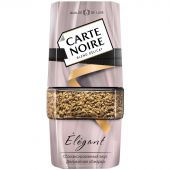 Кофе растворимый Carte Noire "Elegant", сублимированный с добавлением молотого, стеклянная банка Кофе растворимый Carte Noire "Elegant", сублимированный с добавлением молотого, стеклянная банка