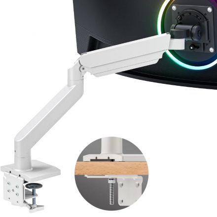 Кронштейн ONKRON (G110 - BW) для монитора 13-55 настольный, чёрно-белый Кронштейн ONKRON (G110 - BW) для монитора 13-55 настольный, чёрно-белый