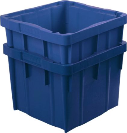 Ящик "Тетра-рекс" 392х364х298 (1л) синий морозостойкий Ящик "Тетра-рекс" 392х364х298 (1л) синий морозостойкий
