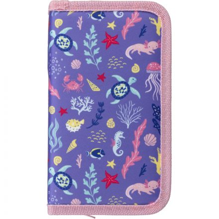 Пенал Комус класс Аксолотль, 1 секц., 190x110x20мм, ткань Пенал Комус класс Аксолотль, 1 секц., 190x110x20мм, ткань