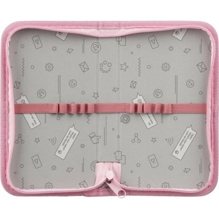 Пенал Комус класс Аксолотль, 1 секц., 190x110x20мм, ткань Пенал Комус класс Аксолотль, 1 секц., 190x110x20мм, ткань