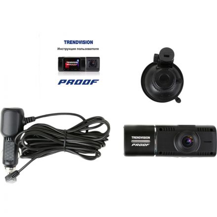 Автомобильный видеорегистратор TrendVision Proof PRO (2 камеры) Автомобильный видеорегистратор TrendVision Proof PRO (2 камеры)