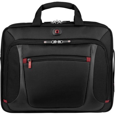 Сумка для документов WENGER, черн, полиэстер/ПВХ, 40x15x33 см, 9 л 600643 Сумка для документов WENGER, черн, полиэстер/ПВХ, 40x15x33 см, 9 л 600643