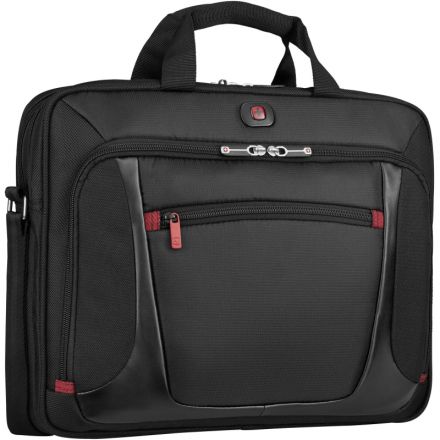 Сумка для документов WENGER, черн, полиэстер/ПВХ, 40x15x33 см, 9 л 600643 Сумка для документов WENGER, черн, полиэстер/ПВХ, 40x15x33 см, 9 л 600643