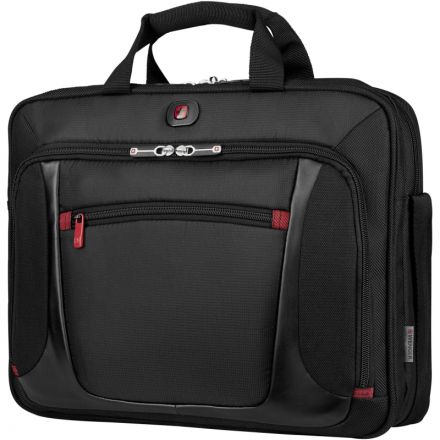 Сумка для документов WENGER, черн, полиэстер/ПВХ, 40x15x33 см, 9 л 600643 Сумка для документов WENGER, черн, полиэстер/ПВХ, 40x15x33 см, 9 л 600643