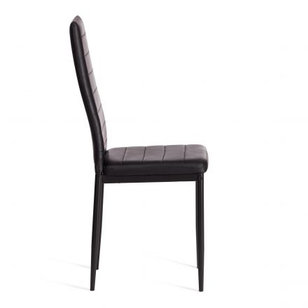 Стул Easy (mod. 24-1) металл, экокожа, 49 х 41 х 98 см, Black (Черный) / Black (Черный) Стул Easy (mod. 24-1) металл, экокожа, 49 х 41 х 98 см, Black (Черный) / Black (Черный)