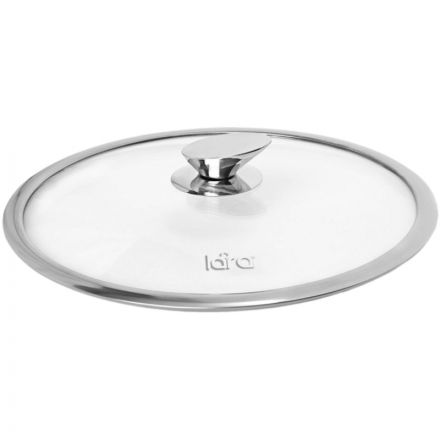 Кастрюля LARA CHOCO 22х10см, 3.1л, капсул. индукц. дно, крышка LR02-203