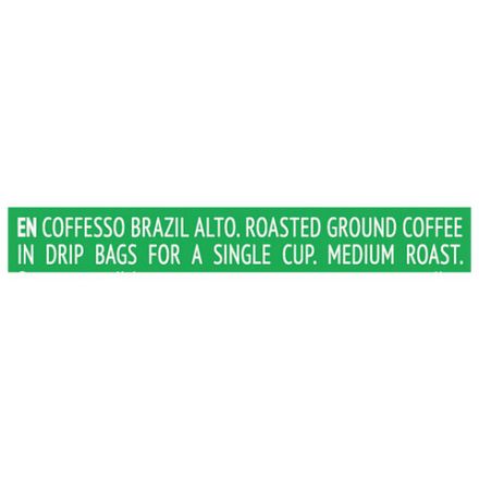 Кофе в дрип-пакетах COFFESSO "Brazil Alto" 5 порций по 10 г, 102542