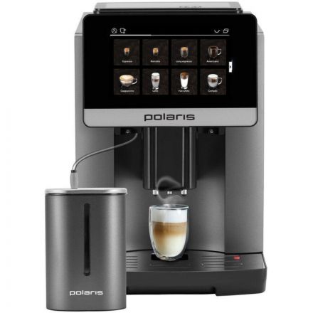 Кофемашина Polaris PACM 2080AC WIFI IQ Home, Графитовый Кофемашина Polaris PACM 2080AC WIFI IQ Home, Графитовый