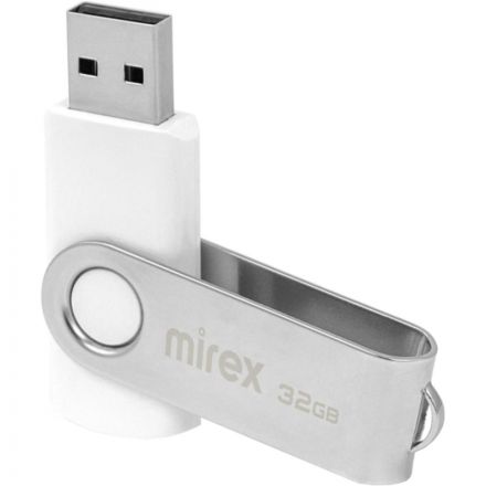 Флеш-память Mirex USB SWIVEL WHITE 32Gb (13600-FMUSWT32 ) Флеш-память Mirex USB SWIVEL WHITE 32Gb (13600-FMUSWT32 )
